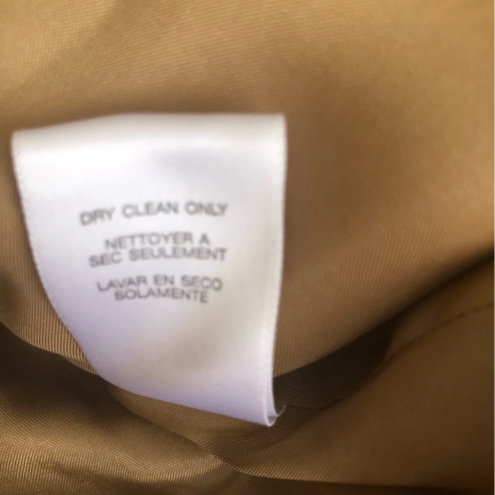 NWT Michael Kors 3/4 sleeve belted wool jacket blazer - Picture 7 of 11